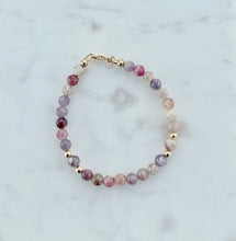Load image into Gallery viewer, Pink Tourmaline &amp; Lepidolite Bracelet
