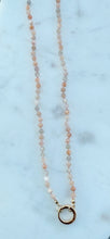 Load image into Gallery viewer, Peach Moonstone Necklace
