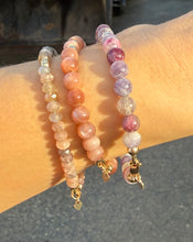 Load image into Gallery viewer, Pink Tourmaline &amp; Lepidolite Bracelet
