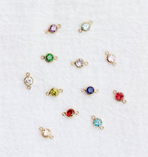 Load image into Gallery viewer, 14K Gold-Filled Birthstone Connectors
